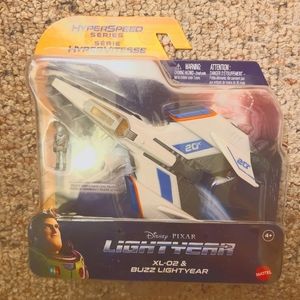 NIB Mattel Disney Pixar Hyper Speed Series XL-02 & Buzz Lightyear
